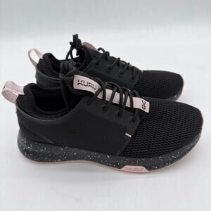 Kuru Atom Performance Everyday Heel Pain Relief Comfort Black Lilac Sneakers 6